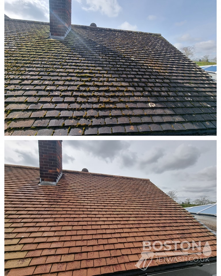 Exterior steam cleaning, mobile service in Boston, Lincolnshire
